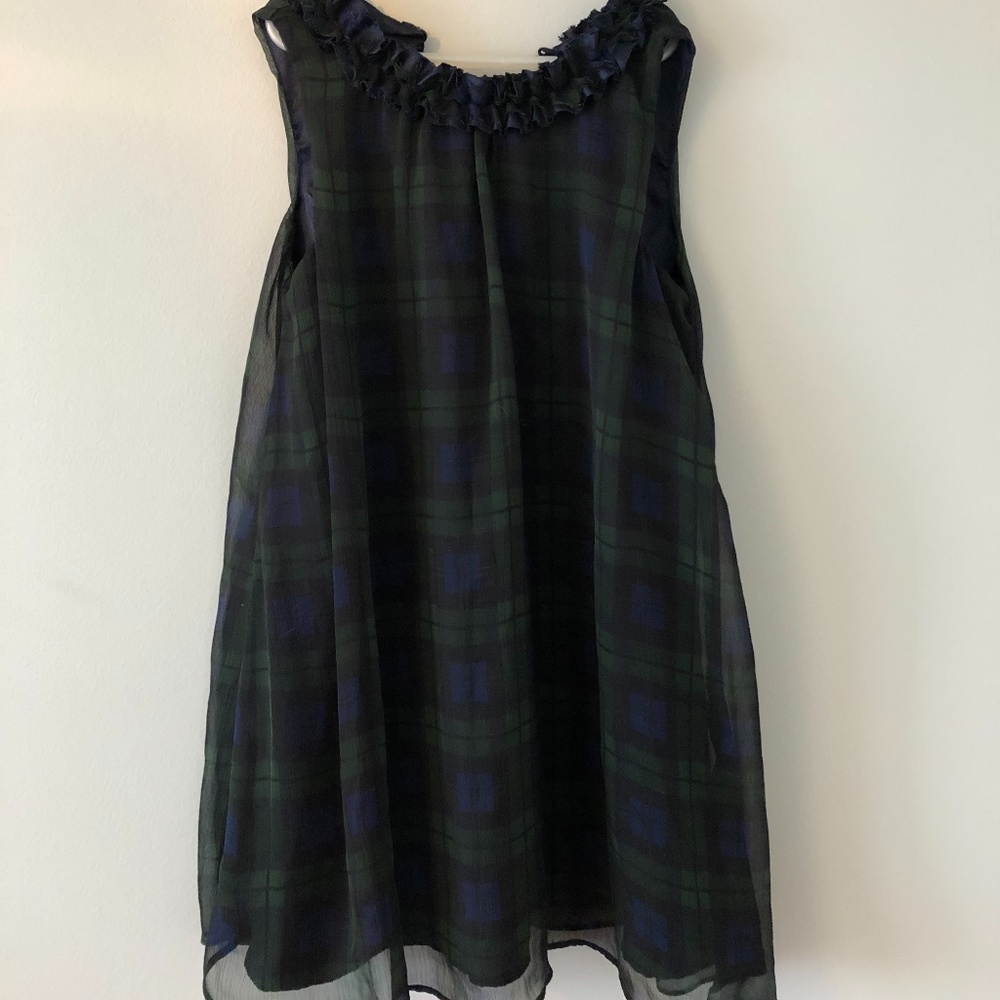 Green Plaid Dress